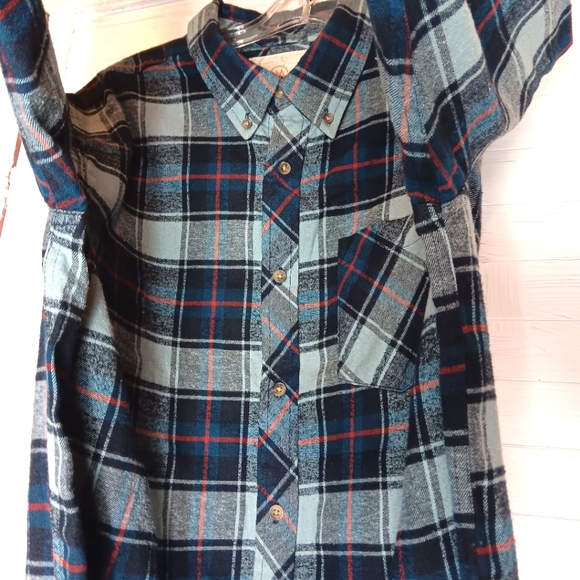 Mountainworks CLOUDVIEL flannel shirt size Large - Picture 4 of 8
